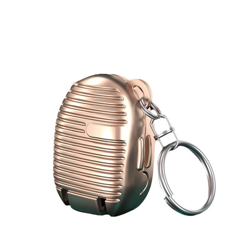 Naujas mini sulankstomas Sharp nerūdijančio plieno nagų kirpimo mašinėlės, nešiojamos manikiūro įrankių nagų kirpimo mašinėlės rinkinys kūrybingi raktų pakabukų priedai