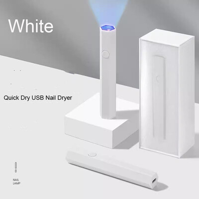 UV lampa za sušenje noktiju Prijenosni USB punjivi UV LED svjetlo za brzo sušenje noktiju Ručna lampa za manikuru za alate za gel lak