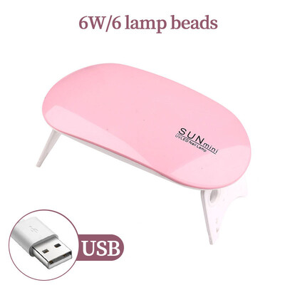 CNHIDS 54W 18 LED Drying Lamp Manicure UV Nail Dryer Curing Gel Βερνίκι νυχιών με USB Smart Timer Sun Light Nail Art Tools