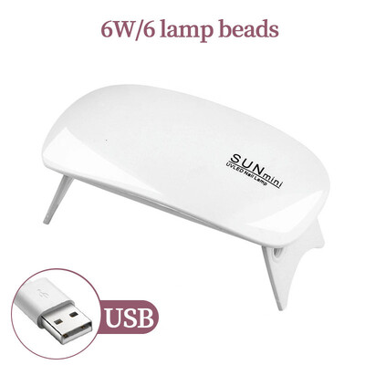 CNHIDS 54W 18 LED Drying Lamp Manicure UV Nail Dryer Curing Gel Βερνίκι νυχιών με USB Smart Timer Sun Light Nail Art Tools