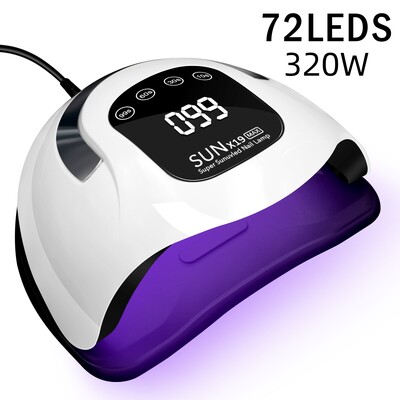 Επαγγελματικό στεγνωτήριο νυχιών 380W λάμπα LED UV για νύχια Gel Polish Dryer Light Nail Art Αξεσουάρ Curing Gel Toe Nails