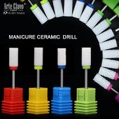Arte Clavo keramikas nagu urbji Frēzes Manikīra mašīnu piederumi Tīrs elektriskais manikīrs Keramikas urbjmašīnas nagu instrumenti