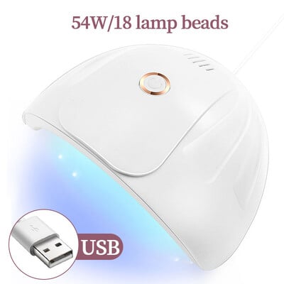 LULAA USB 18 UV svjetla Lampa za sušenje za sušenje gela LED Stroj za fototerapiju noktiju Profesionalni alat za manikuru Salonska oprema
