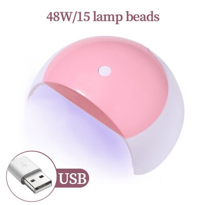 LULAA USB 18 UV svjetla Lampa za sušenje za sušenje gela LED Stroj za fototerapiju noktiju Profesionalni alat za manikuru Salonska oprema