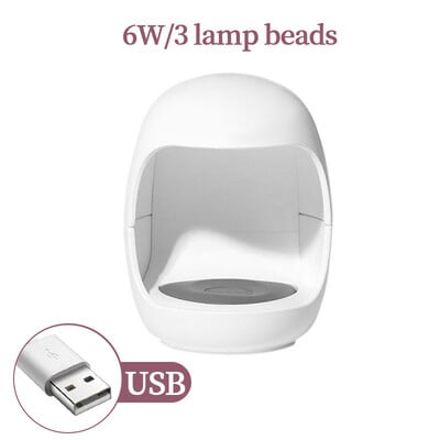 LULAA USB 18 UV svjetla Lampa za sušenje za sušenje gela LED Stroj za fototerapiju noktiju Profesionalni alat za manikuru Salonska oprema