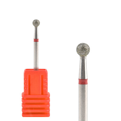 Τρυπάνι νυχιών Ηλεκτρικό μανικιούρ Τρυπάνι φρεζαρίσματος για νύχια Διαμαντένιο κόφτη επιδερμίδας με φλόγα Τρυπάνι νυχιών Clean Bits Burr