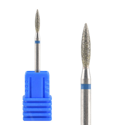 Τρυπάνι νυχιών Ηλεκτρικό μανικιούρ Τρυπάνι φρεζαρίσματος για νύχια Διαμαντένιο κόφτη επιδερμίδας με φλόγα Τρυπάνι νυχιών Clean Bits Burr