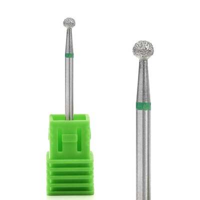 Τρυπάνι νυχιών Ηλεκτρικό μανικιούρ Τρυπάνι φρεζαρίσματος για νύχια Διαμαντένιο κόφτη επιδερμίδας με φλόγα Τρυπάνι νυχιών Clean Bits Burr