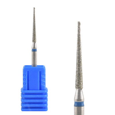 Τρυπάνι νυχιών Ηλεκτρικό μανικιούρ Τρυπάνι φρεζαρίσματος για νύχια Διαμαντένιο κόφτη επιδερμίδας με φλόγα Τρυπάνι νυχιών Clean Bits Burr