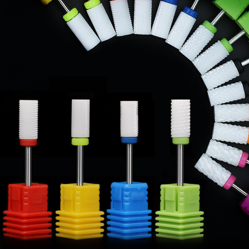 Arte Clavo 1τμχ Κεραμικά τρυπάνια νυχιών Φρέζα για μηχανή μανικιούρ Εργαλεία νυχιών Λίμες νυχιών Buffers Αφαιρέστε βερνίκι νυχιών