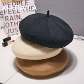 Καλοκαιρινά Καπέλα Μπερέ Γυναικεία Καπέλα Πλεκτά 100% Βαμβακερά Καπέλα Γυναικεία Μπερέ Καπέλο Κόκκαλο Γυναικείο καπέλο Tocas Painter καπέλο