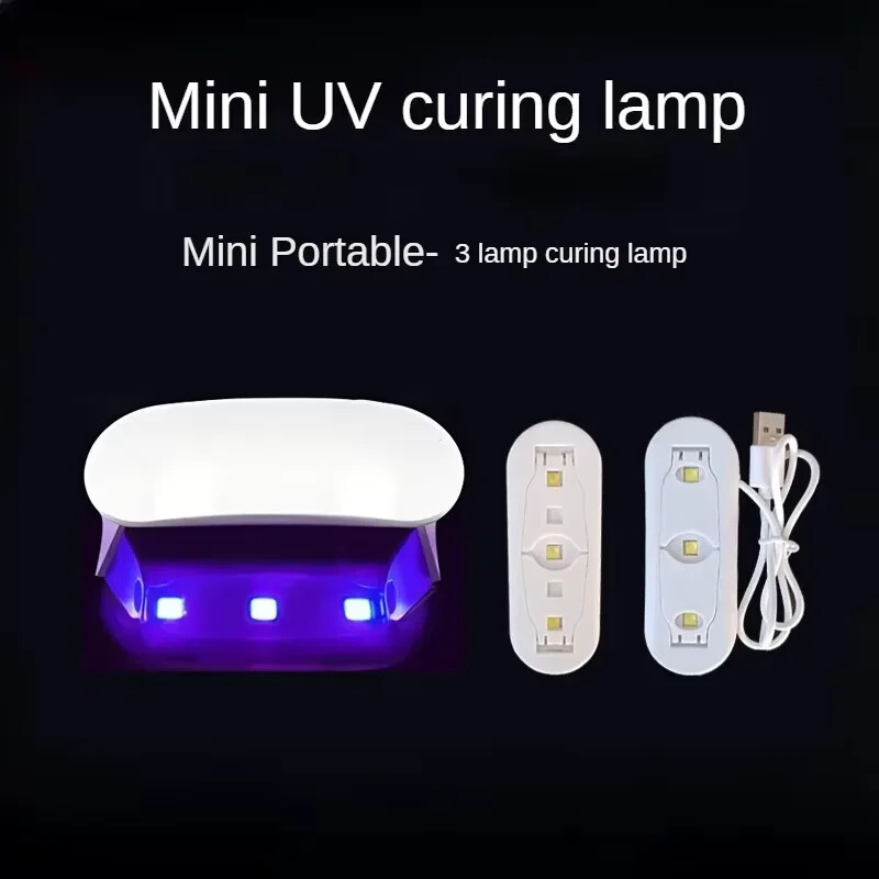 Prijenosna lampa za sušenje noktiju UV LED svjetiljka za nokte za stvrdnjavanje svih gel lakova USB punjiva mašina za brzo sušenje manikure Alati za uređenje noktiju