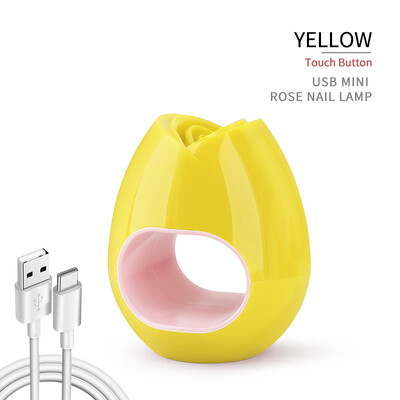 ArteClavo UV LED USB lempa Manikiūras Mini Nail 30S Greitas Džiovinimo Mašina Vieno piršto Nagų Dailės Įrankis Gelis Need Curing Rose Egg Fashion