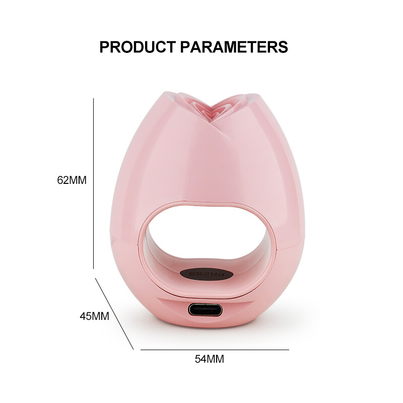 ArteClavo UV LED USB lempa Manikiūras Mini Nail 30S Greitas Džiovinimo Mašina Vieno piršto Nagų Dailės Įrankis Gelis Need Curing Rose Egg Fashion