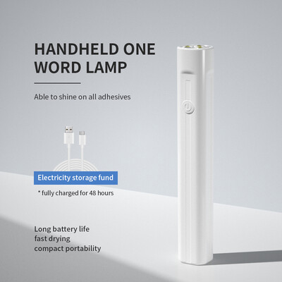 Φορητό στεγνωτήριο νυχιών UV Led Lamp Mini For Manicure Επαναφορτιζόμενο USB Quick Dry Nails Gel Gel Drying Lamp Nail Art Tool DIY