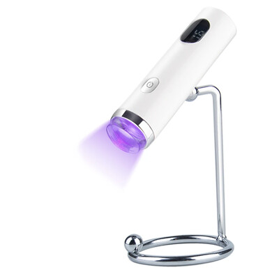 Nailpop UV Light with Stanp Handheld Mini Nail Cure Lamp Φορητό επαναφορτιζόμενο στεγνωτήριο νυχιών Γρήγορη ωρίμανση για Gel Polish Glue Gel