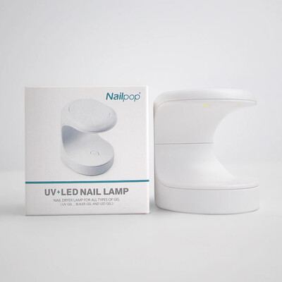 NAILPOP Mala lampa za sušenje noktiju UV LED USB lampa za sušenje gela za manikuru Stroj za dizajn u obliku jajeta Alati za izradu noktiju s jednim prstom