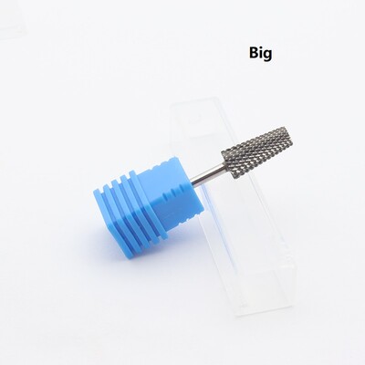 Nauja 1 vnt plokščia galvutė Profesionalus nagų dailės elektrinis gręžtuvas Manikiūro pedikiūro įrankių priedai Karbido nagų grąžtas