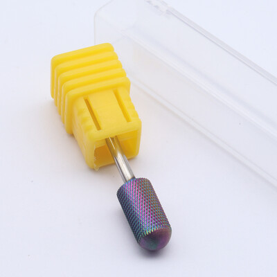 C0715 Τρυπάνι νυχιών Rainbow Carbide κωνικό φρέζα για μανικιούρ Αφαίρεση gel Acylics Εργαλείο νυχιών Αξεσουάρ τρυπανιού
