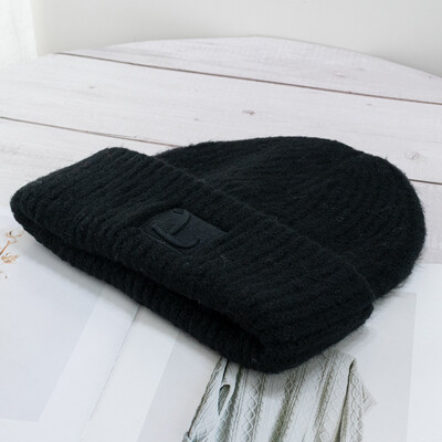 VISROVER Nouă pălărie caldă de iarnă pentru femei, solidă, de toamnă, din lână, pălărie confortabile, cel mai bine asortat cu capota moale, șapcă, cadou