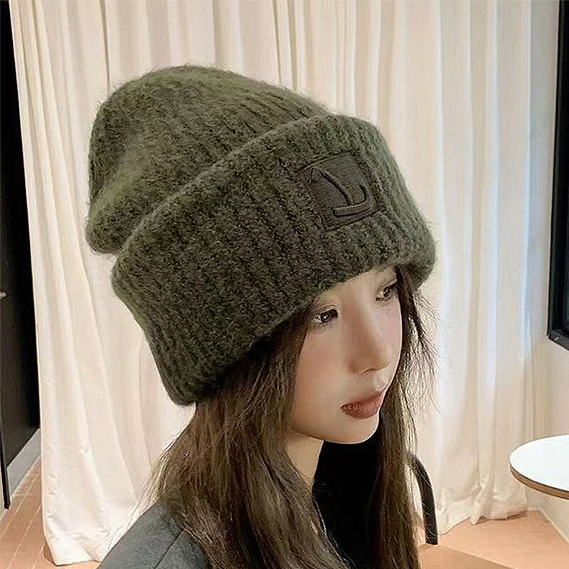 VISROVER Nouă pălărie caldă de iarnă pentru femei, solidă, de toamnă, din lână, pălărie confortabile, cel mai bine asortat cu capota moale, șapcă, cadou