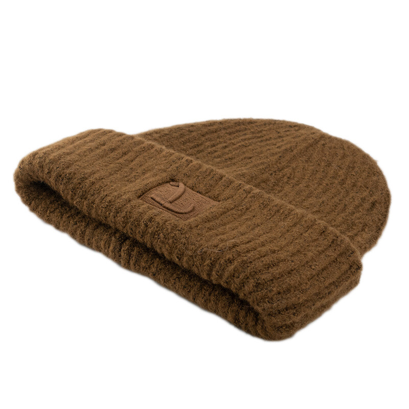 VISROVER Nouă pălărie caldă de iarnă pentru femei, solidă, de toamnă, din lână, pălărie confortabile, cel mai bine asortat cu capota moale, șapcă, cadou