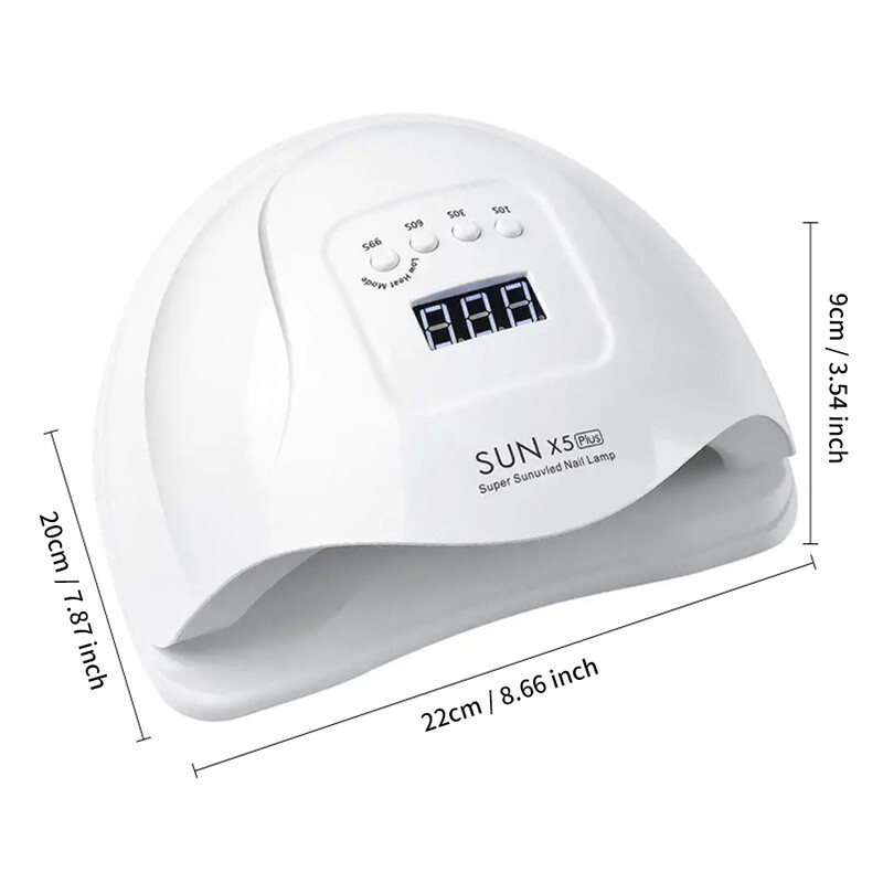 Nagų džiovinimo lempa nagams UV šviesos gelio lako manikiūro kabina Led lempos Nagų džiovintuvo mašina Profesionali įranga Įrankiai