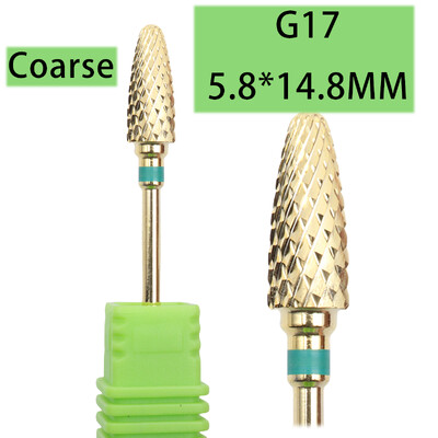 Πράσινο τρυπάνι καρβιδίου βολφραμίου καρφί φρεζαρίσματος Ηλεκτρικός εξοπλισμός μηχανής μανικιούρ Clean επιδερμίδας