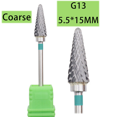 Πράσινο τρυπάνι καρβιδίου βολφραμίου καρφί φρεζαρίσματος Ηλεκτρικός εξοπλισμός μηχανής μανικιούρ Clean επιδερμίδας