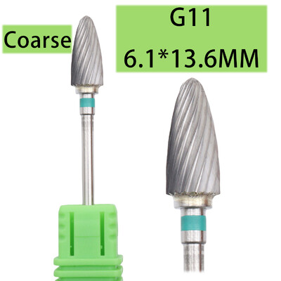 Πράσινο τρυπάνι καρβιδίου βολφραμίου καρφί φρεζαρίσματος Ηλεκτρικός εξοπλισμός μηχανής μανικιούρ Clean επιδερμίδας