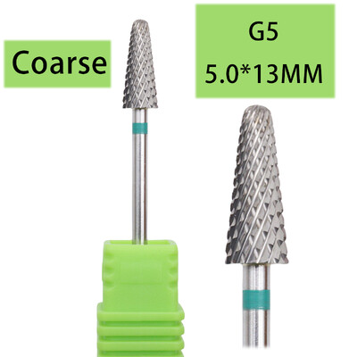 Πράσινο τρυπάνι καρβιδίου βολφραμίου καρφί φρεζαρίσματος Ηλεκτρικός εξοπλισμός μηχανής μανικιούρ Clean επιδερμίδας