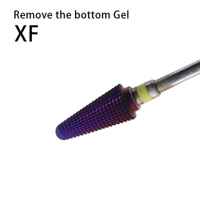 Μωβ Tornado Bit 3/32 Carbide Drill Drills Φρέζες για μανικιούρ Αφαίρεση τζελ Αξεσουάρ ηλεκτρικών λίμας