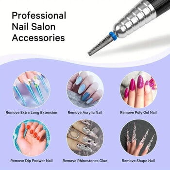 Τρυπάνια νυχιών Βερνίκι νυχιών Long Polishing Head Special Polishing Head for Electric Nail Drill Machine Manicure Pedicure