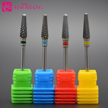 Τρυπάνι νυχιών MAOHANG Carbide For Pedicure Machine Electric Bits Εργαλεία κοπής μανικιούρ για νύχια Αφαιρέστε ακρυλικό βερνίκι νυχιών με τζελ