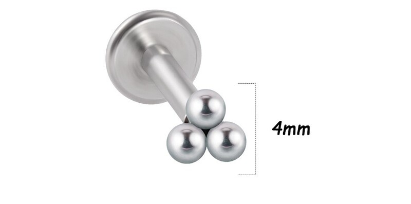 Nova međunarodna šipka za nokte za usne nokte za ušnu kost 16G nokti za piercing od nehrđajućeg čelika s mikro-umetnutim cirkonima vanjskotrgovinski nakit