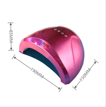 Φωτιστικό νυχιών UV LED 60W με 30 τεμ. Led For Curing Nail Dryer Drying Nail Polish Lamp 5/30/60s Auto Sensor Manicure Tools