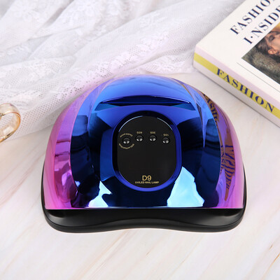 Φωτιστικό για στεγνωτήριο νυχιών UV LED 114W UV Φως στεγνωτήρα νυχιών για Gel Nails 57 Beads Professional Fast Curing Gel Polish Lamp for Salon