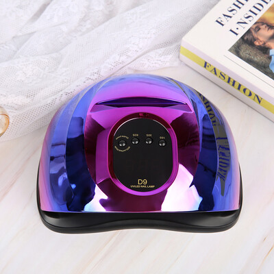 Φωτιστικό για στεγνωτήριο νυχιών UV LED 114W UV Φως στεγνωτήρα νυχιών για Gel Nails 57 Beads Professional Fast Curing Gel Polish Lamp for Salon