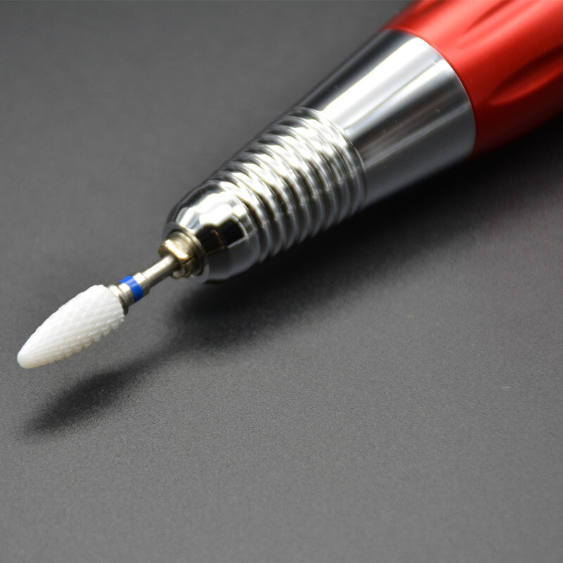 MAOHANG Κεραμικό ακροφύσιο τρυπάνι καρφιών Συσκευή φρεζαρίσματος για ηλεκτρικό τρυπάνι νυχιών Μηχάνημα μανικιούρ πεντικιούρ