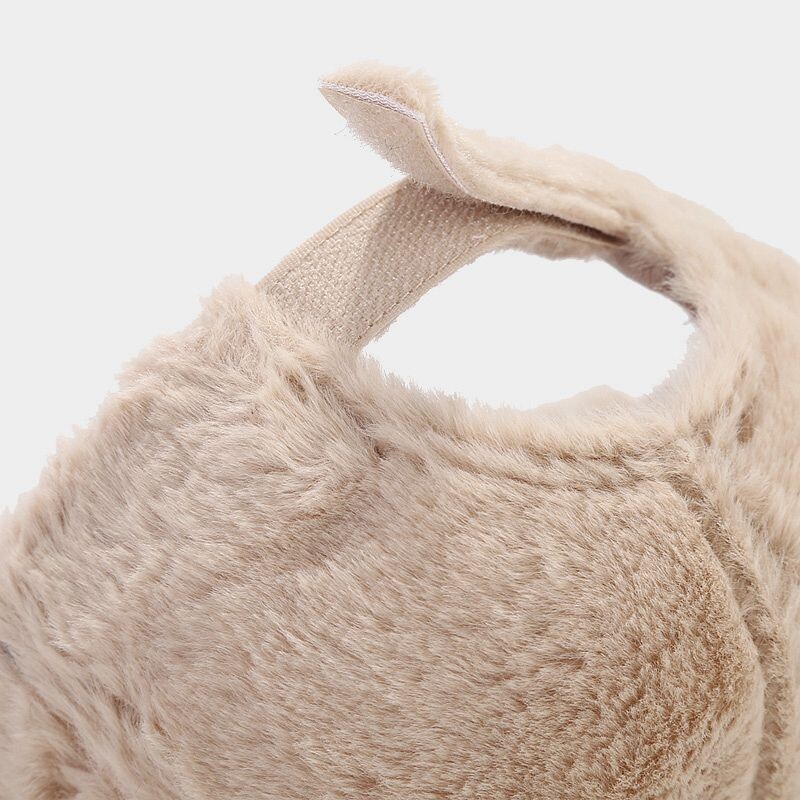 Φθινοπωρινό και Χειμώνα Γυναικεία αυτιά γάτας Καπέλο μπέιζμπολ Λούτρινο καπέλο πάπιας Γλώσσα κινουμένων σχεδίων Καπέλο μόδας Rebound Ρυθμιζόμενο καπέλο αναψυχής