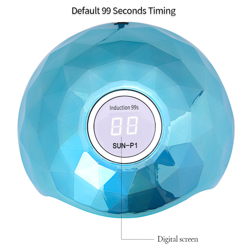 LINMANDA Creative UV Light geliniams nagams džiovinti lempa UV LED lempos kabina UV LED nagų gelio fototerapijos staklės 5 spalvos