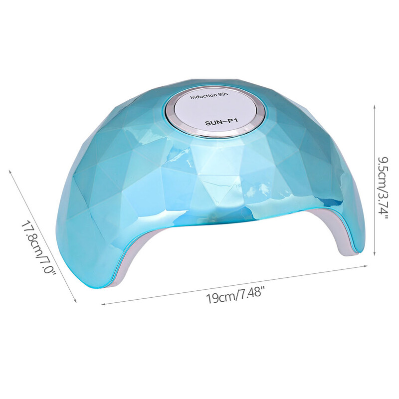 LINMANDA Creative UV Light geliniams nagams džiovinti lempa UV LED lempos kabina UV LED nagų gelio fototerapijos staklės 5 spalvos