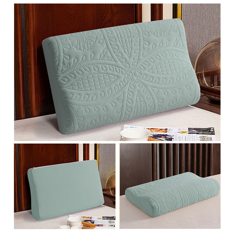 30*50Cm/40*60Cm Latex párnahuzat huzat memóriahabos ortopéd latex párnahuzat alvópárna védő párnacipős ágynemű