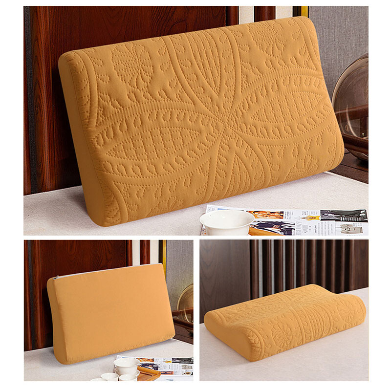 30*50Cm/40*60Cm Latex párnahuzat huzat memóriahabos ortopéd latex párnahuzat alvópárna védő párnacipős ágynemű