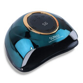 63LEDs UV LED nagų lempų džiovintuvas, skirtas kietinti visus gelinius nagų lakus, skirtus geliniam nagų džiovinimui, lengviems manikiūro įrankiams