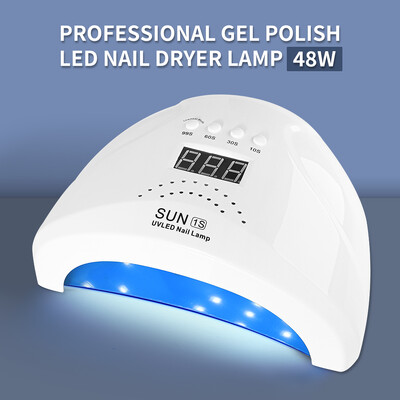 30 LED Λάμπα νυχιών UV LED για ακρυλικό τζελ νυχιών που στεγνώνει με ισχυρό επαγγελματικό μηχάνημα μανικιούρ με λάμπα σαλονιού νυχιών