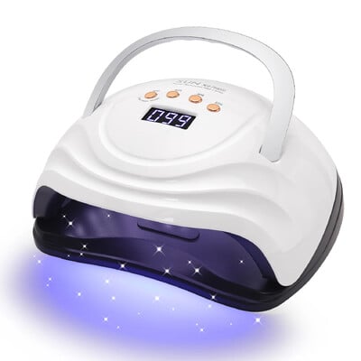 SUN X25MAX 81LED UV Λάμπα για Στέγνωμα Νυχιών Γρήγορης Στερέωσης Όλων Gel Gel Βερνίκι νυχιών Επαγγελματικό Σαλόνι μανικιούρ με στεγνωτήριο UV Light