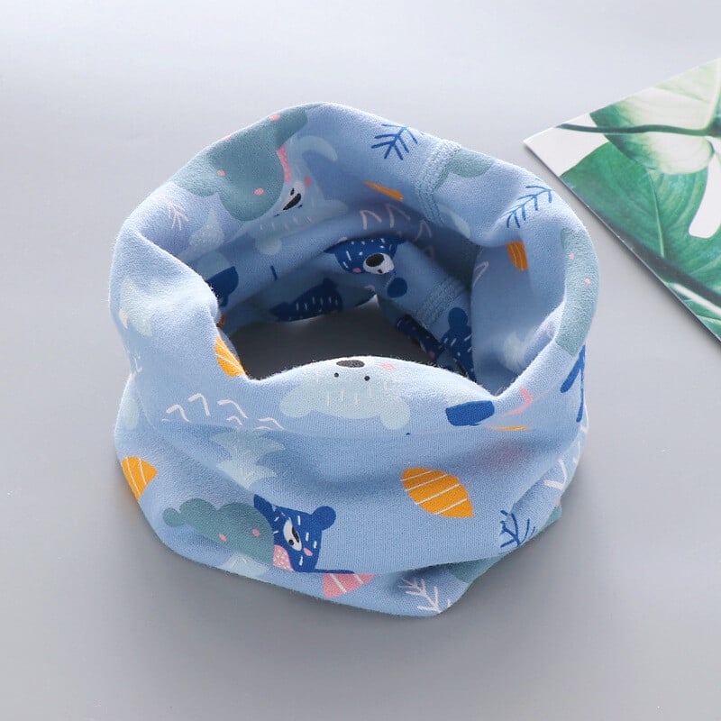 Vaikiška skara kaklo apykaklė vyriška ir moteriška kūdikių korėjietiška versija rudens žiemos kūdikių ir mažylių šalikas kūdikiui šiltas kaklo šalikas