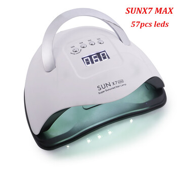 SUNX5 MAX Professional 365+405nm UV LED Lamp for Nail Dryer Polish Machine Fit Curing All Nail Gel Polish Nail Art Tool