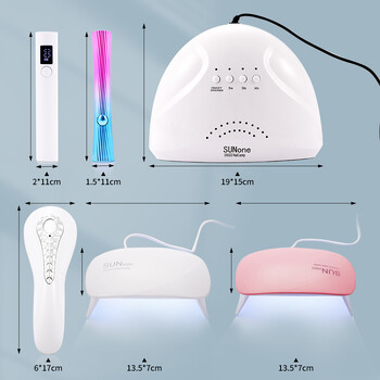 48W Led UV Lamp Nail Dryer for Curring All Gel Gel Nail Polish Machine Drying Lamp with Timer Salon Tools